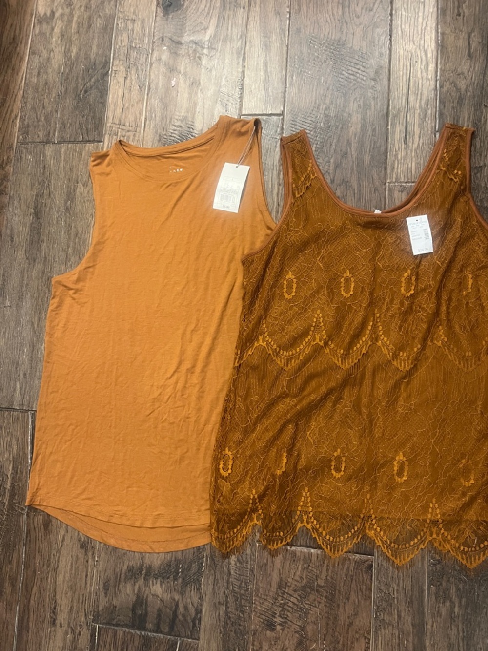 Maurices & A New Day Rust Tank Tops - Set of 2